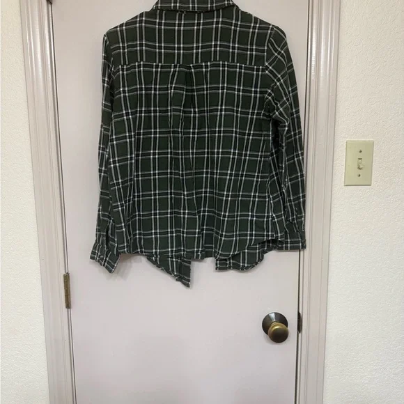 Princess Polly Nora Green Plaid Shirt - Picture 5 of 6